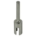 Chrome Steel Scissor Jack Drill Attachment Socket - Side View | United RV Parts