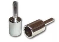 Ultra-Fab Ultra Speed Socket 48-979005 Chrome Steel Scissor Jack Tool - Front View | United RV Parts