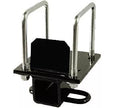 Black Steel Universal Bumper Hitch - Angled View | United RV Parts