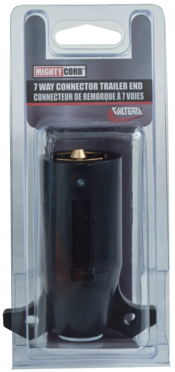 Valterra Mighty Cord 7-Way Connector Trailer End A10-7081 - Retail Packaging Front | United RV Parts