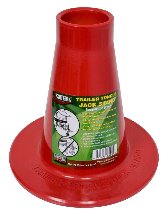 Red Plastic Valterra Trailer Tongue Jack Stand A10-0900 - Product View | United RV Parts