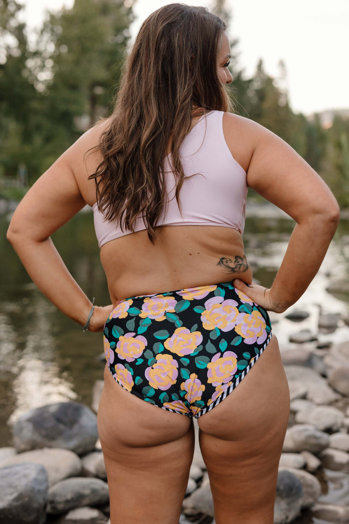 Verve High Waisted Bottoms- SUPERBLOOM