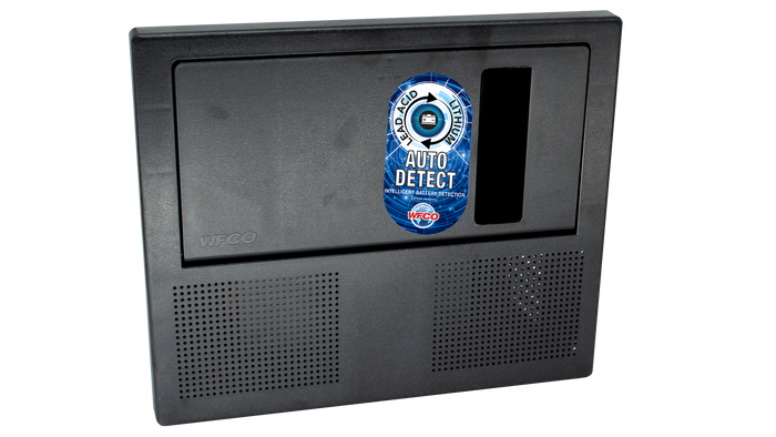 WFCO WF-8975-AD Auto-Detect Power Center - Front View Closed | United RV Parts