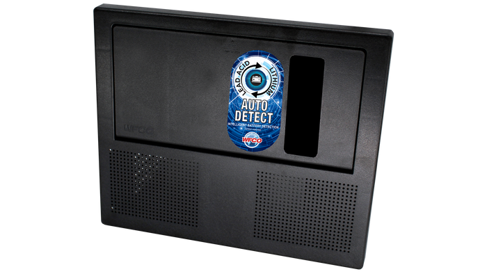WFCO WF-8975-AD Lithium Auto-Detect Power Center - Side Angle View | United RV Parts