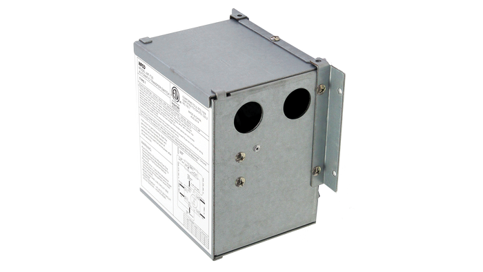 WFCO T-30 RV Transfer Switch - Side View with Mounting Bracket | United RV Parts