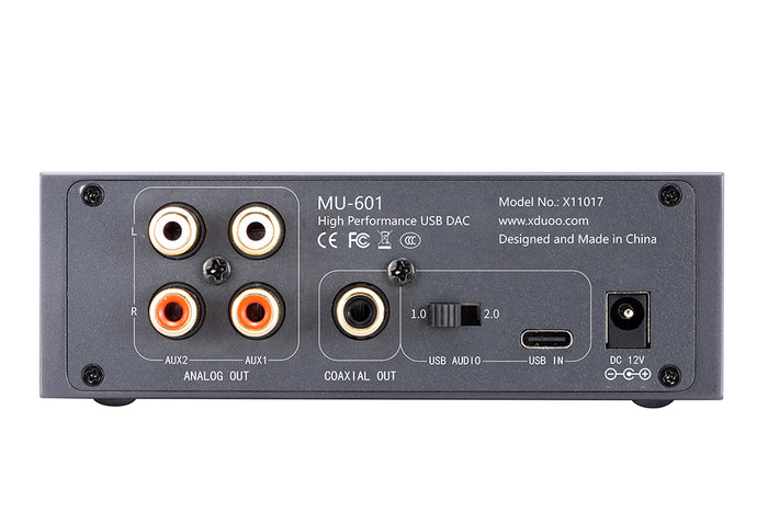 XDUOO MU601 ES9018K2M Digital to Analog Convertor (DAC)