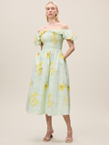 Yara Poplin Midi Dress