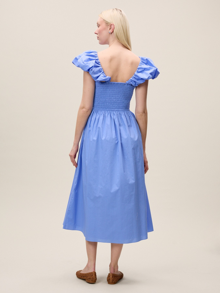 Yara Poplin Midi Dress