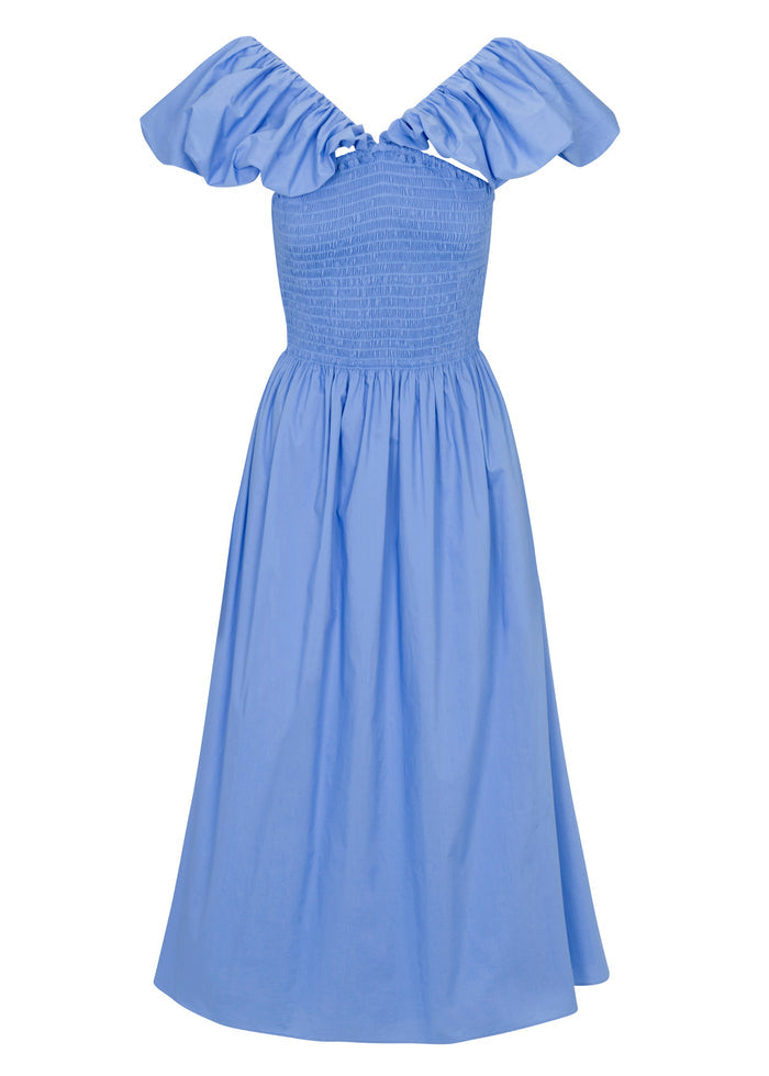Yara Poplin Midi Dress