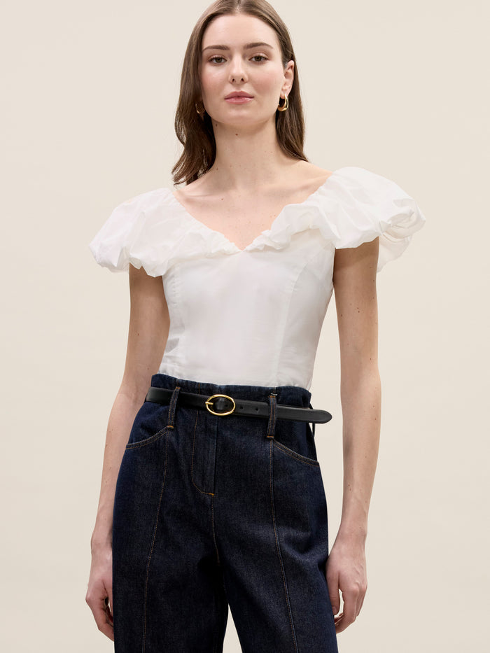 Yara Poplin Top