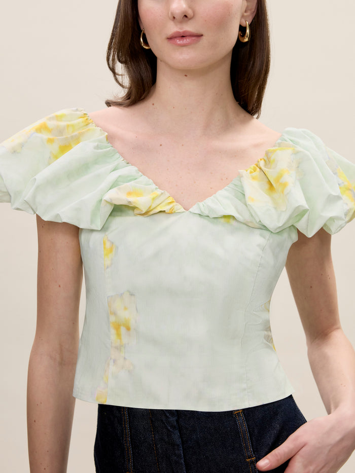 Yara Poplin Top