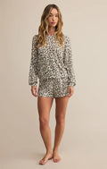 Z Supply Luxe Leopard Short